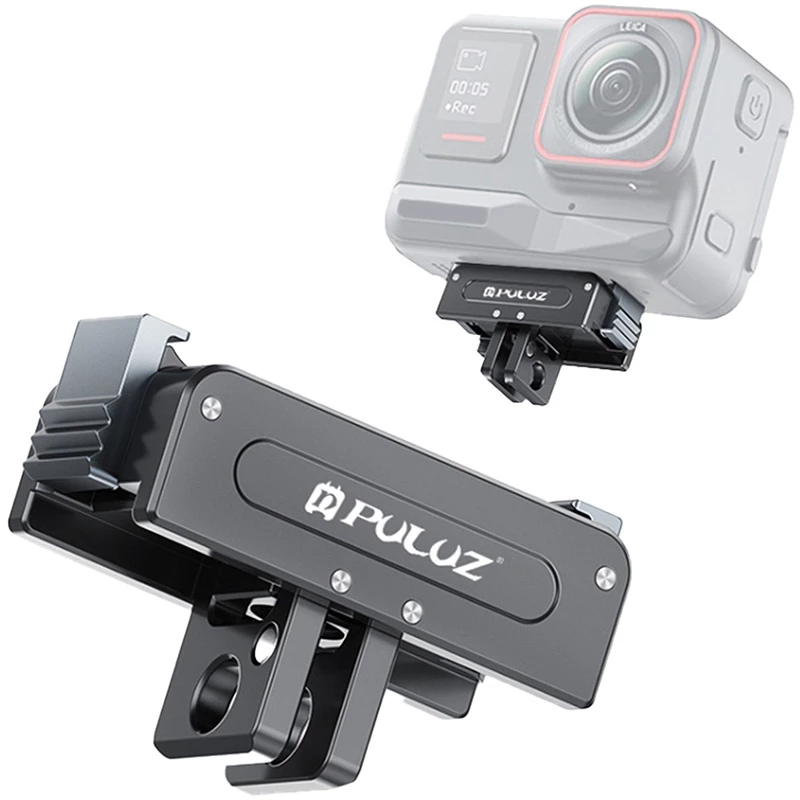 Magnetiline metallist alus PULUZ DJI Osmo (must)