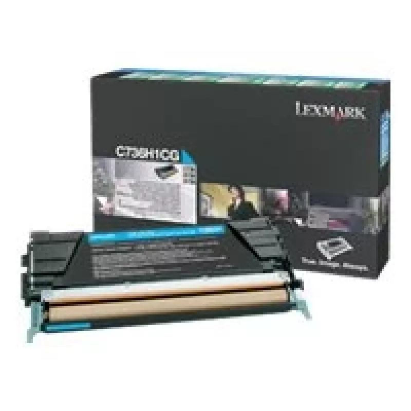 Lexmark C736H1CG - tooner tsüaan - ühildub mudelitega C736dn, C736dtn, C736N, X736de, X738de, X738dte
