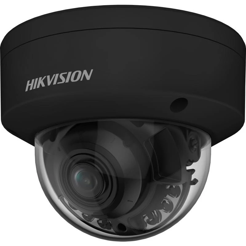 Hikvision Pro Series koos ColorVu DS-2CD2747G2HT-LIZS(2.8-12)/eF/BLK Turret IP turvakaamera sise- ja välistingimustes 2688 x 1520 pikslit Lakke