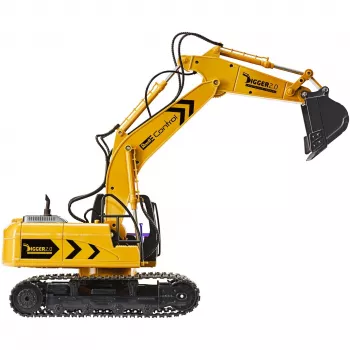 Revell Digger 2.0 - Ekskavaator - Elektrimootor - 1:16 - Ready-to-Run (RTR) - Must - Kollane - Digger 2.0 (24924)