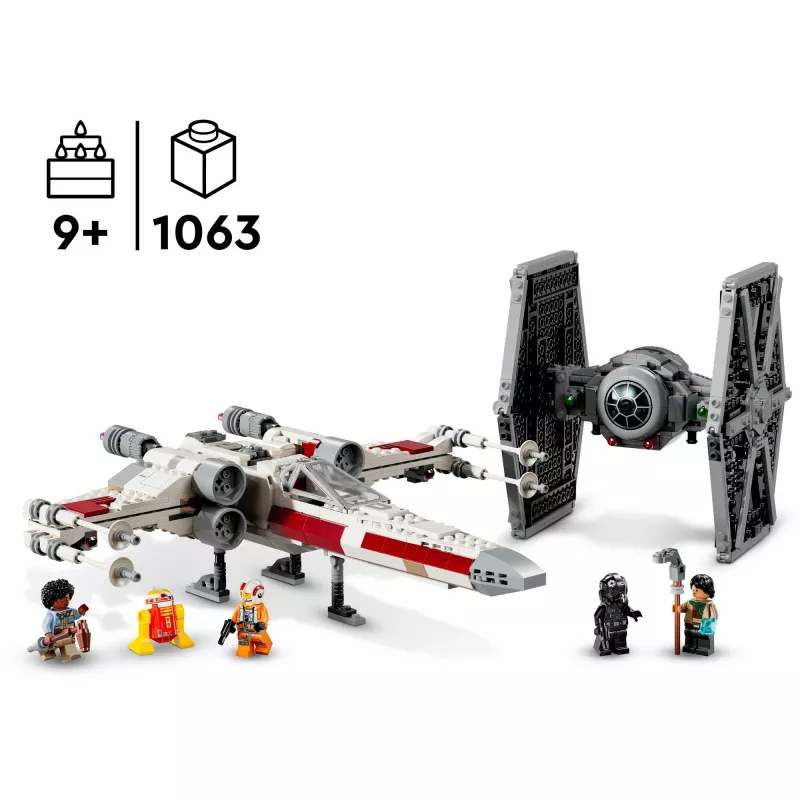 LEGO STAR WARS 75393 TIE Fighter & X-Wing Mash-up