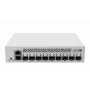 Hallatav L3 võrgukommutaator MikroTik CRS310-1G-5S-4S+IN — 1U, 1x Gigabit, 5x SFP, 4x SFP+, 10G, DC/PoE 18–57V, 20W max