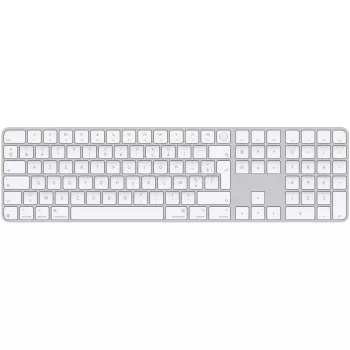 APPLE Magic Keyboard koos Touch ID ja numbriklahvistikuga Mac mudelitele, millel on Apple silicon – prantsuse keel – valged klahvid