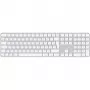 APPLE Magic Keyboard koos Touch ID ja numbriklahvistikuga Mac mudelitele, millel on Apple silicon – prantsuse keel – valged klahvid