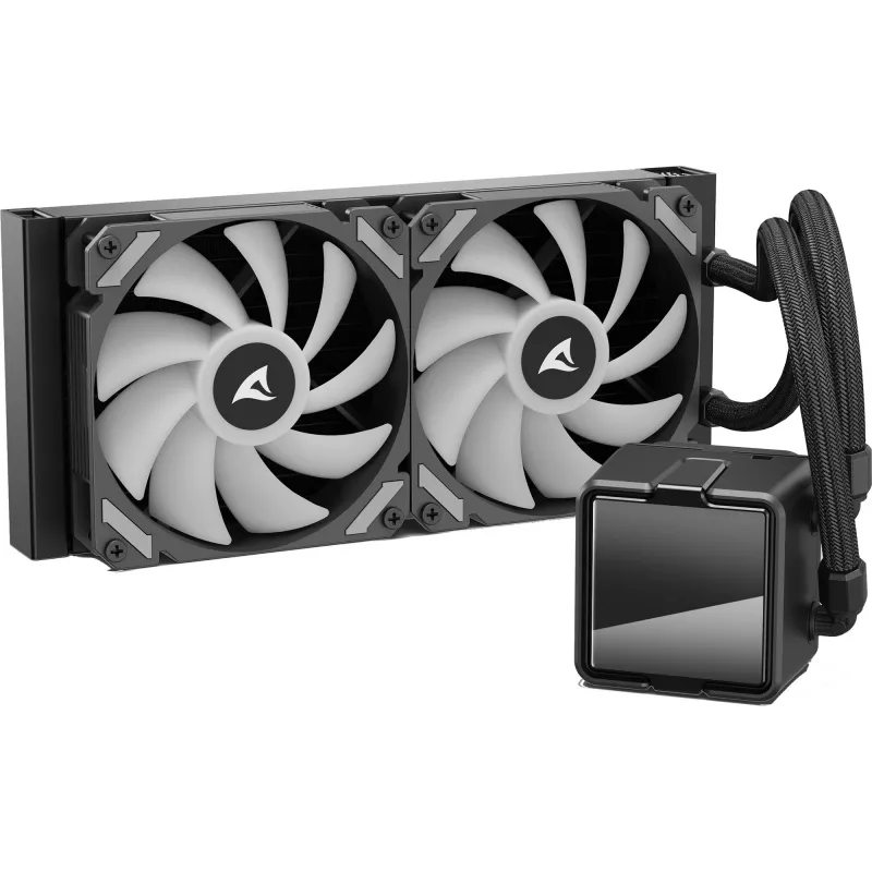 CPU vesijahuti Sharkoon S50 ARGB, must
