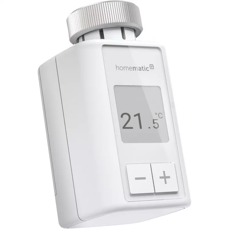 eQ-3 AG Homematic IP HmIP-eTRV-F, digitaalne termostaat, ruum, RF, 869,4 MHz, valge, M30 x 1,5