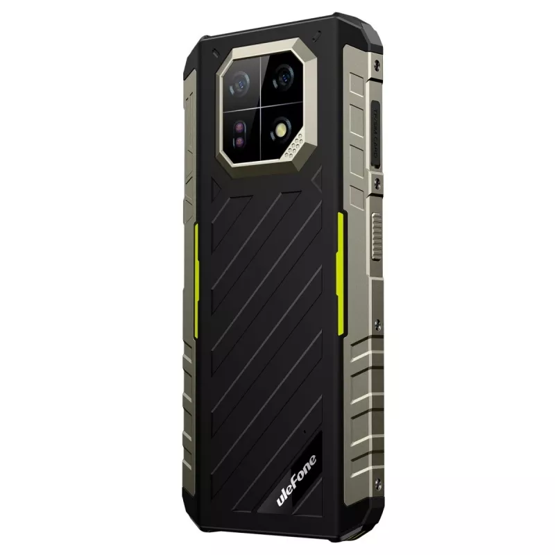 Töökindel nutitelefon UleFone Armor 22 4G, 9GB muutmälu, 128GB salvestusruum, IP69K, roheline