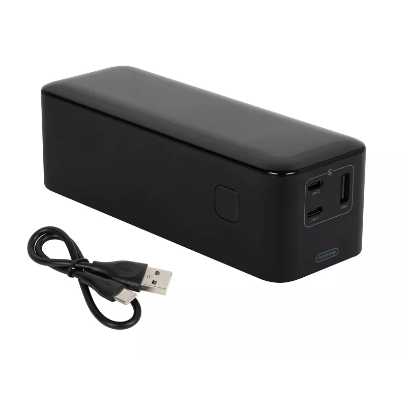 Power bank BLOW AIR99.9 27000mAh PD 140W LCD — 2× USB‑C, 1× USB‑A, 27000 mAh, 140 W kokku