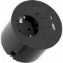 Pistikupesapik Bachmann 938.201 1×CEE7/3 pistikupesa, 1×USB-A/C 22W, 2,0 m kaabliga