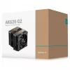 DeepCool AK620 G2 õhkjahuti, 120 mm ventilaator, ühildub LGA1700/1200/115x ja AM4/AM5, must, 144×127×159 mm