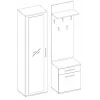 Topeshop GAR DUO ARTISAN entryway Kapp