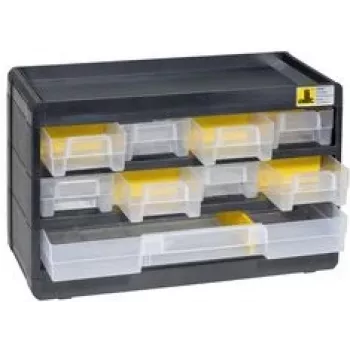 Hoiukarp allit VarioPlus Basic 15, 300×190×135 mm, must/kollane