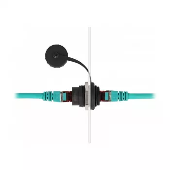 DeLOCK RJ45 Cat.6 sisseehitatud pistik, tolmukaitsekorgiga