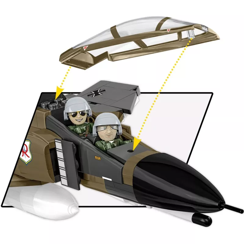 Klotsid Relvajõud F-4F Phantom II 676 klotsi