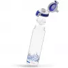 Water bottle Total Clear One MyPlanet Blue 0.75 L transparent/dark blue, one-hand closure ONE