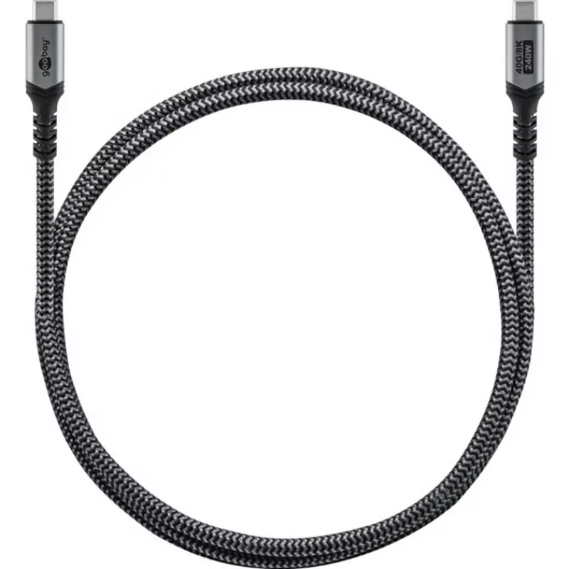 Goobay 74213 USB-kaabel, must