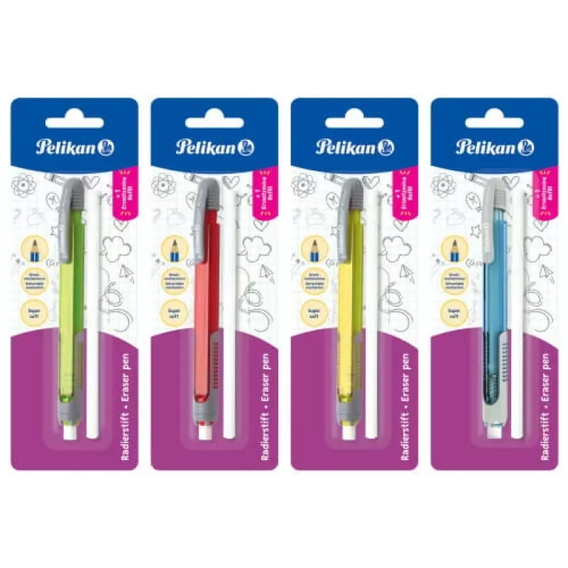 Kustutuspliiats Pelikan 807364 sorteeritud värvides