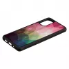 Telefonikaitse iKins Samsung Galaxy S20+ jaoks — vesilille kujundus, must