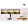 Monitorilauakinnitus MACLEAN MC-691 3 monitorile — reguleeritav kõrgus ja kalle