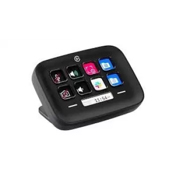 Riistvaraline Stream Deck Elgato Neo must 10GBJ9911 — kohandatavad nupud otseteede ja makrode jaoks