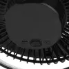 Adler laetav klambriga lauaventilaator | AD 7342 | Lauaventilaator | Must | Läbimõõt 15,5 cm | Kiiruste arv 3 | Võnkumine | 5 W
