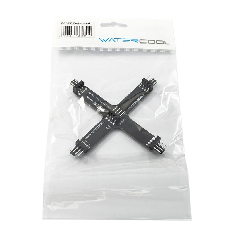 Radiaatori jaotur Watercool MO-RA X-Splitter Noctua NF-A20 ventilaatoritele