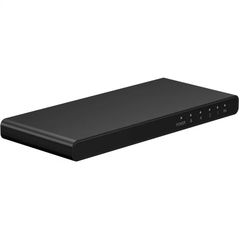 HDMI jaotur 1 kahele (4K @ 60 Hz) - jagab 1x HDMI sisendsignaali 2x HDMI väljundiks