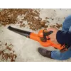 Black & Decker GWC1820PC juhtmeta lehepuhur 209 km/h Must, Oranž 18 V Li-Ion