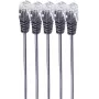 Telefonikaabel ShiverPeaks BS70084-3-SET5 3 m Must