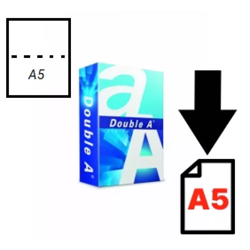 Paper Double A (A kategooria), A5, 80 g, 500 lehte
