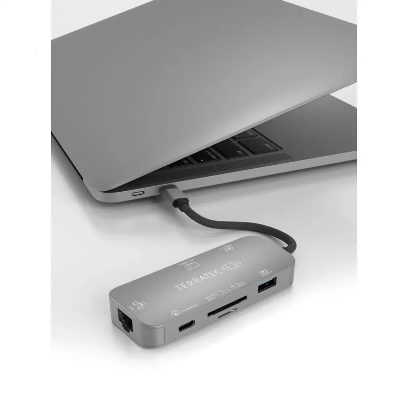 USB-jaotur Terratec Connect C8 USB 2.0 USB-C Hall