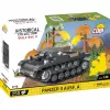 Ehituskomplekt Cobi Panzer II Ausf. A — 250 osa, must