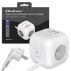 Toitepistik QOLTEC 52547 3× vahelduvvoolupistikupesa, 2× USB-A, 1× USB-C PD 20W