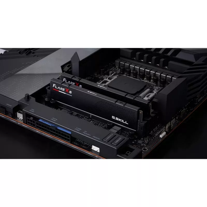 DIMM 48 GB DDR5-6000 (2x 24 GB) Dual-Kit, Arbeitsspeicher schwarz, F5-6000J4048F24GX2-FX5, Flare X5, AMD EXPO