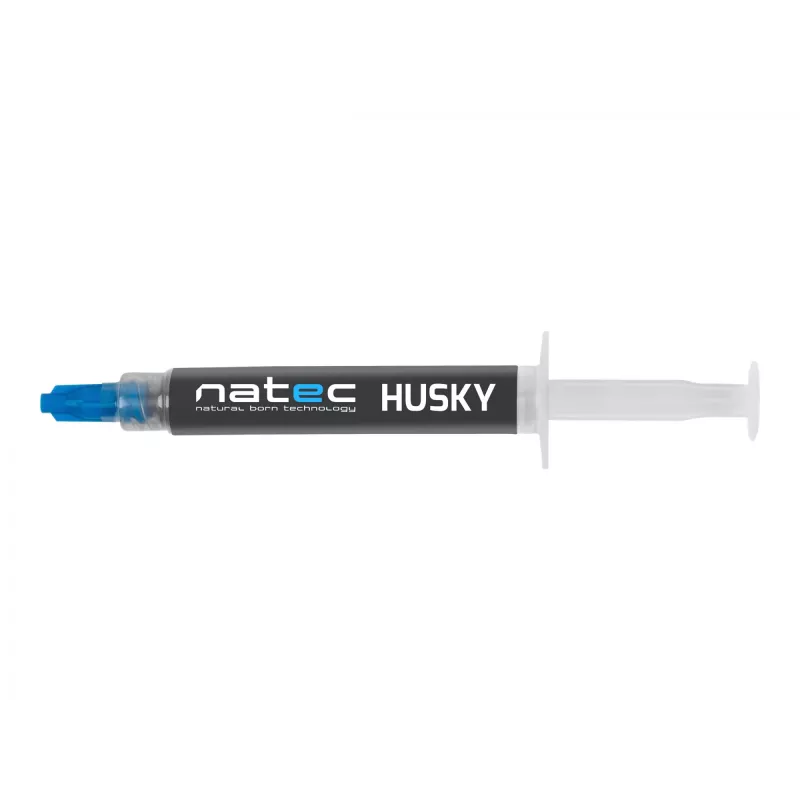 Termopasta NATEC Husky NPT-1324, soojusjuhtivus 4,63 W/m·K, maht 2 ml, tihedus 2,5 g/cm³