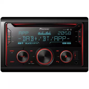 Automeediavastuvõtja Pioneer FH-S820DAB Must 200 W Bluetooth