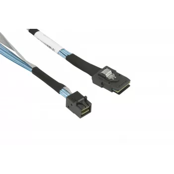 Supermicro - CBL-SAST-0508-01 - sisemine SAS-kaabel - 36 PIN 4i Mini MultiLane (M) kuni 4x Mini SAS HD (SFF-8643) (M) 50 cm