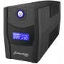 PowerWalker VI 600 STL Line-Interaktiivne 0,6 kVA 360 W 2 AC-pistikupesa