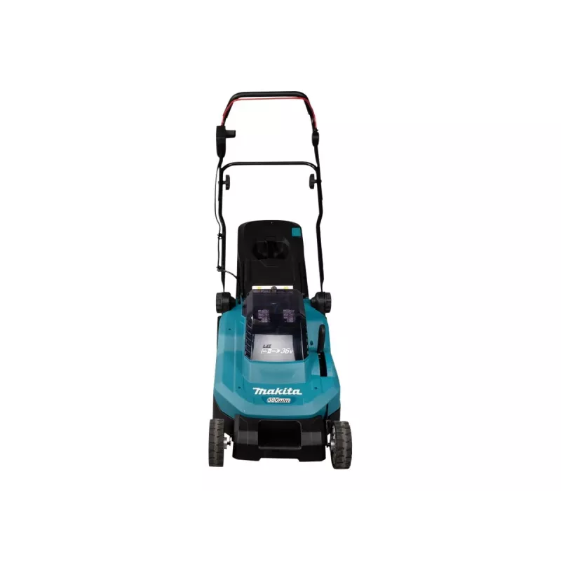 Makita DLM382PM2 - Muruniiduk - Juhtmeta - 18 V - 4 Ah - 2 akut - 3700 p/min - 38 cm - 16,9 kg
