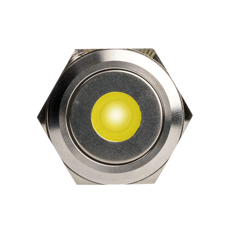 DimasTech vandaalikindel surunupp 25 mm Silverline Dot RGB PD216