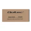 Qoltec 53036 AGM-aku | 12V | 24Ah | max 360A
