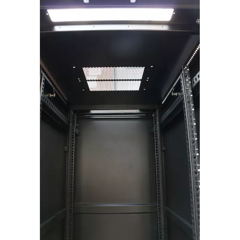 Eraldiseisev riiul Extralink Rackmount kapp 42U 600x1000 Must