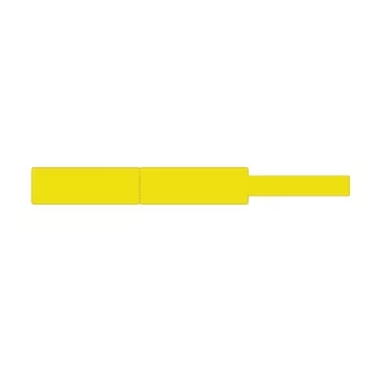 Termosildid NIIMBOT 12,5×74+35 mm, rull 65 silti, kollane