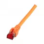 EFB-Elektronik RJ45 paigalduskaabel Cat.6 S/FTP LSZH oranž 0,5m Tootja: EFB Elektronik (K5516.0,5)