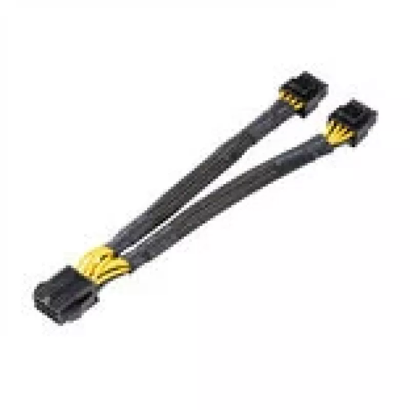 CPU toiteadapteri kaabel Akasa 8-pin kahele 4+4-pin (AK-CBPW35-20)