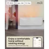 Mill Invisible Smart WiFi Heater | PA2000WIFI4 | Paneelküttekeha | 2000 W | Sobib ruumidesse kuni 24–28 m² | Valge | IPX4