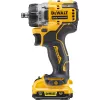 Püstolkäepidemega puur DeWALT DCD703L2T-QW — 12 V, 3,0 Ah x2, 1500 p/min, 10 mm kiirkinnituspadrun, 25,5 N·m, 0,9 kg