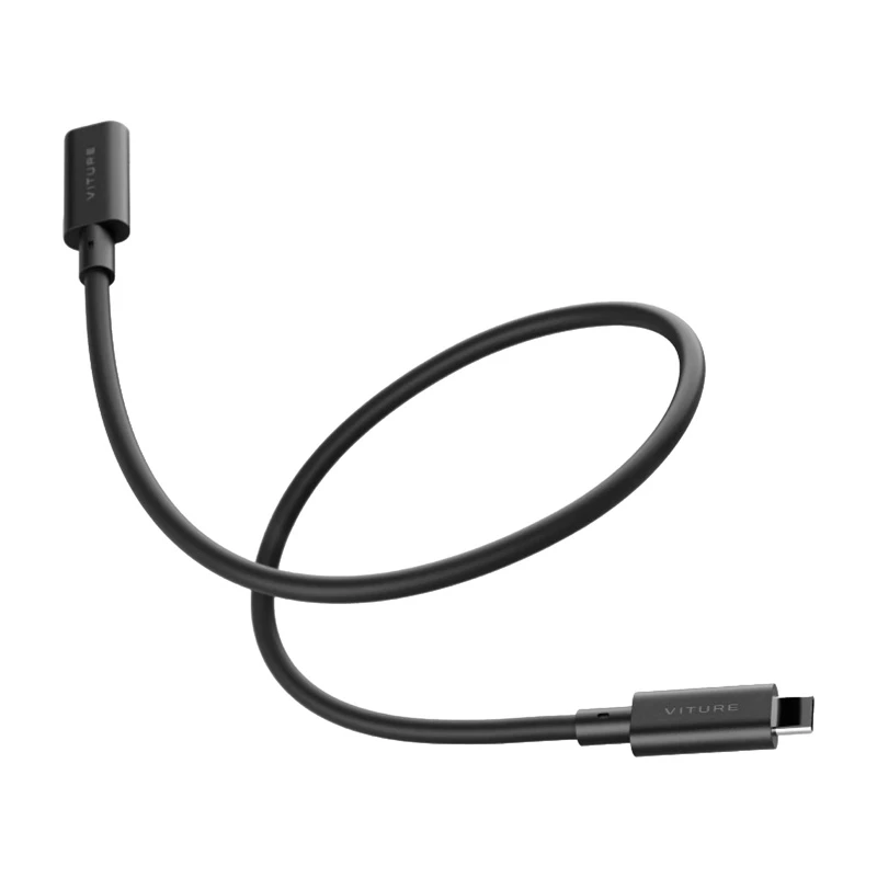 USB-C isane USB-C emasele pikenduskaabel Viture One-UCEx-50-Blk, USB 3.2 Gen1, 50 cm, must