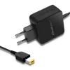Toiteadapter QOLTEC 51766 65W vahelduv-alalisvool 20V 3.25A IBM/Lenovo jaoks, must, 1.75m kaabel