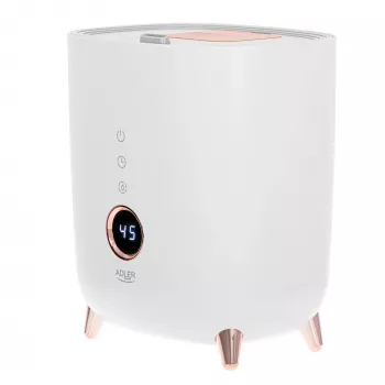 Ultraheline õhuniisutaja Adler AD 7972 — 4 L paak, 300 ml/h, kuni 35 m², 23 W, valge